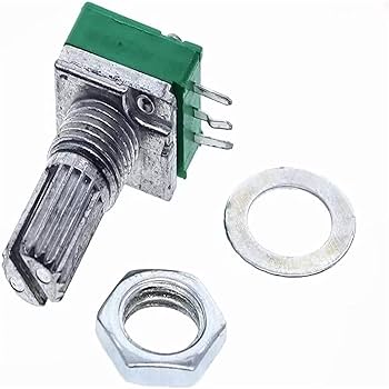 Amazon.co.jp: 10 個 RK097 RK097N ポテンショメータ B1K 5K 10K 20K