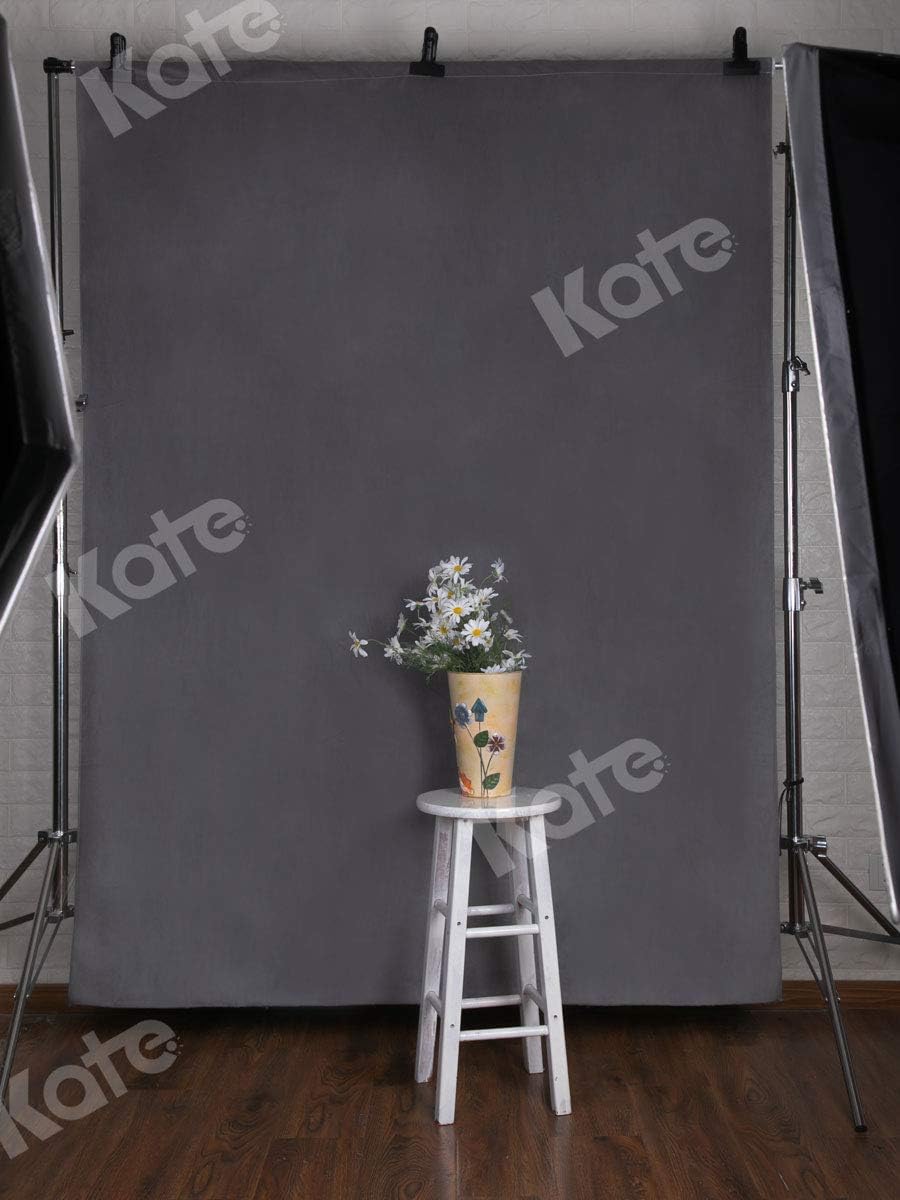 Holiday Deals 🛒 kate 6x9ft Photography Backdrop Pure Grey Solid Backdrop for Photo Studio Props Backdrops 🔥 kate 6x9ft Photography Backdrop Pure Grey Solid Backdrop for Photo Studio Props Backdrops