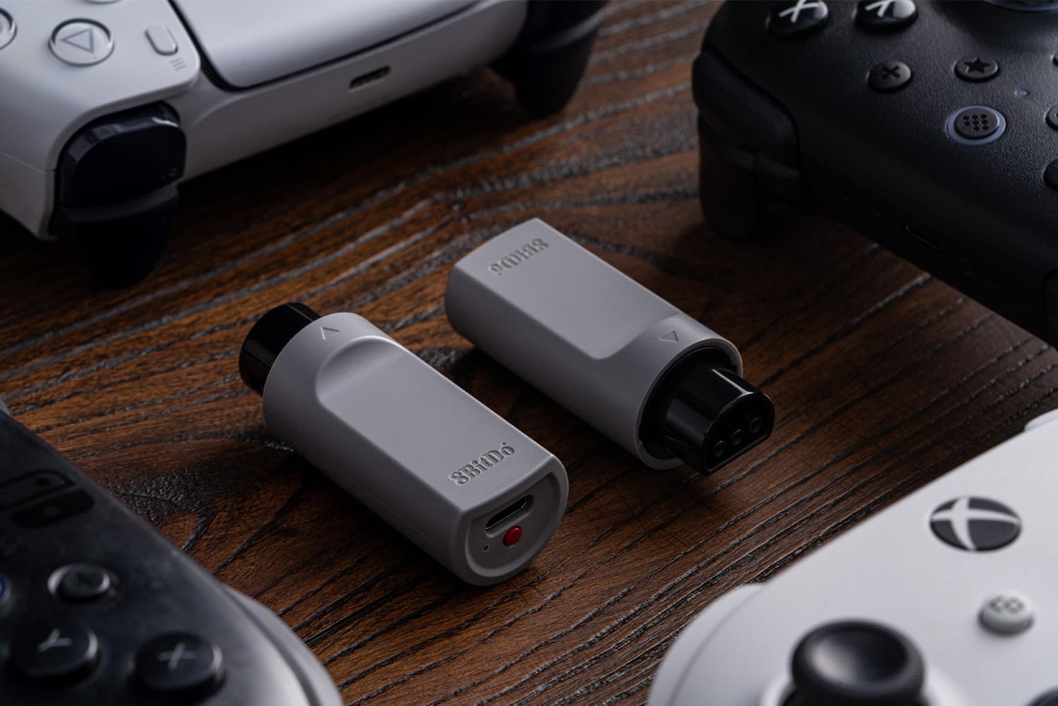 8BitDo Retro Receiver for N64 and Windows, Compatible with Xbox Series Controller, Xbox One Bluetooth Controller, Switch Pro and PS5/PS4 Controller on N64 console