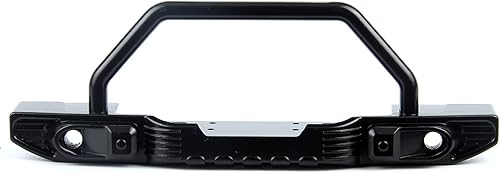 Miniatura 4 de LCX Racing 110th RC Crawler Car CNC mecanizado aleación de aluminio parachoques delantero para RC Car Axial SCX10 III SCX10.3 AXI03007,