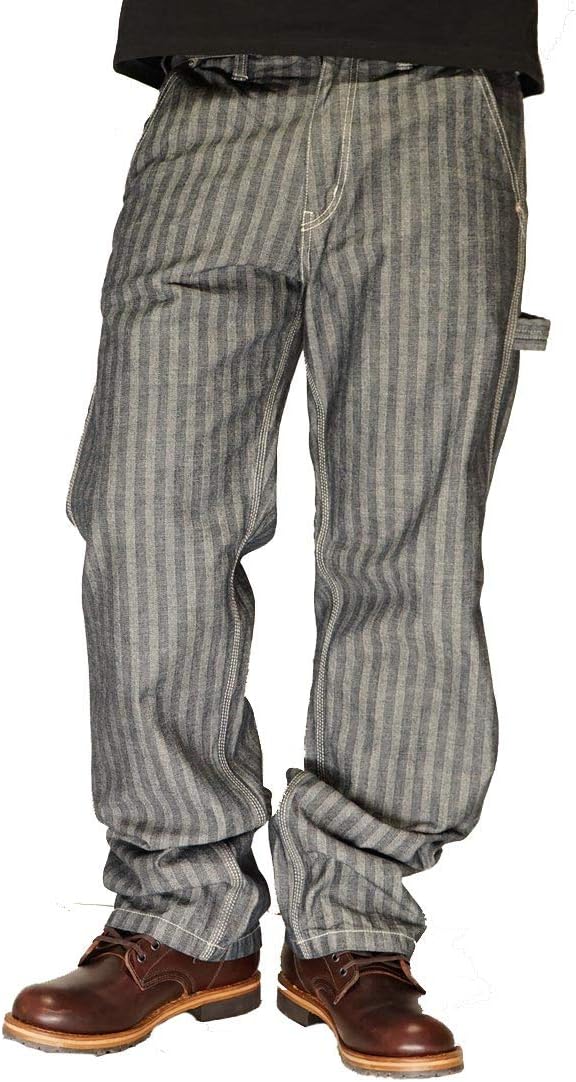 児島ジーンズ　ペインターパンツ　ヘリンボーン　w34 児島ジーンズ ヘリンボーン ペインターパンツ メンズ 日本製