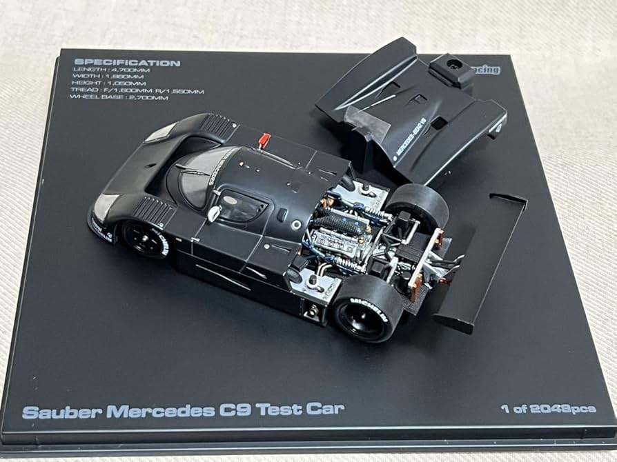 hpi 1/43 Sauber Mercedes C9 優勝車 hpi 1/43 Sauber Mercedes C9 優勝車 - メルカリ