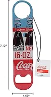 Vista 7 de TableCraft 's Coca-Cola - Abrebotellas de metal plano, gráfico, color rojo
