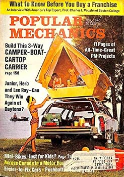 Single Issue Magazine Popular Mechanics Magazine, February 1970 (Vol. 133, No. 2) Book