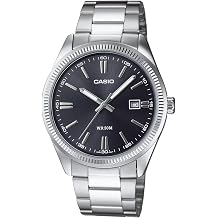 Casio MTP1302D-1A1 Black Dial Watch