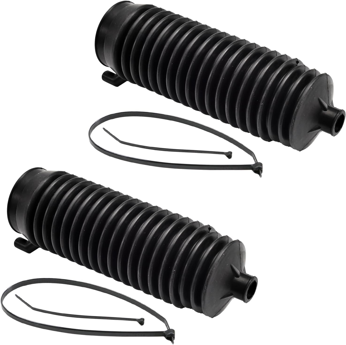 2pcs Steering Rack and Pinion Tie Rod Boots for Chevy Silverado 1500 Dodge Dakota Durango GMC Sierra 1500 Nissan Quest