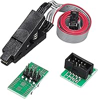 Vista 2 de AiTrip EEPROM BIOS USB Programmer CH341A + SOIC8 Clip + 1.8V Adapter + SOIC8 Adapter for 24 25 Series Flash