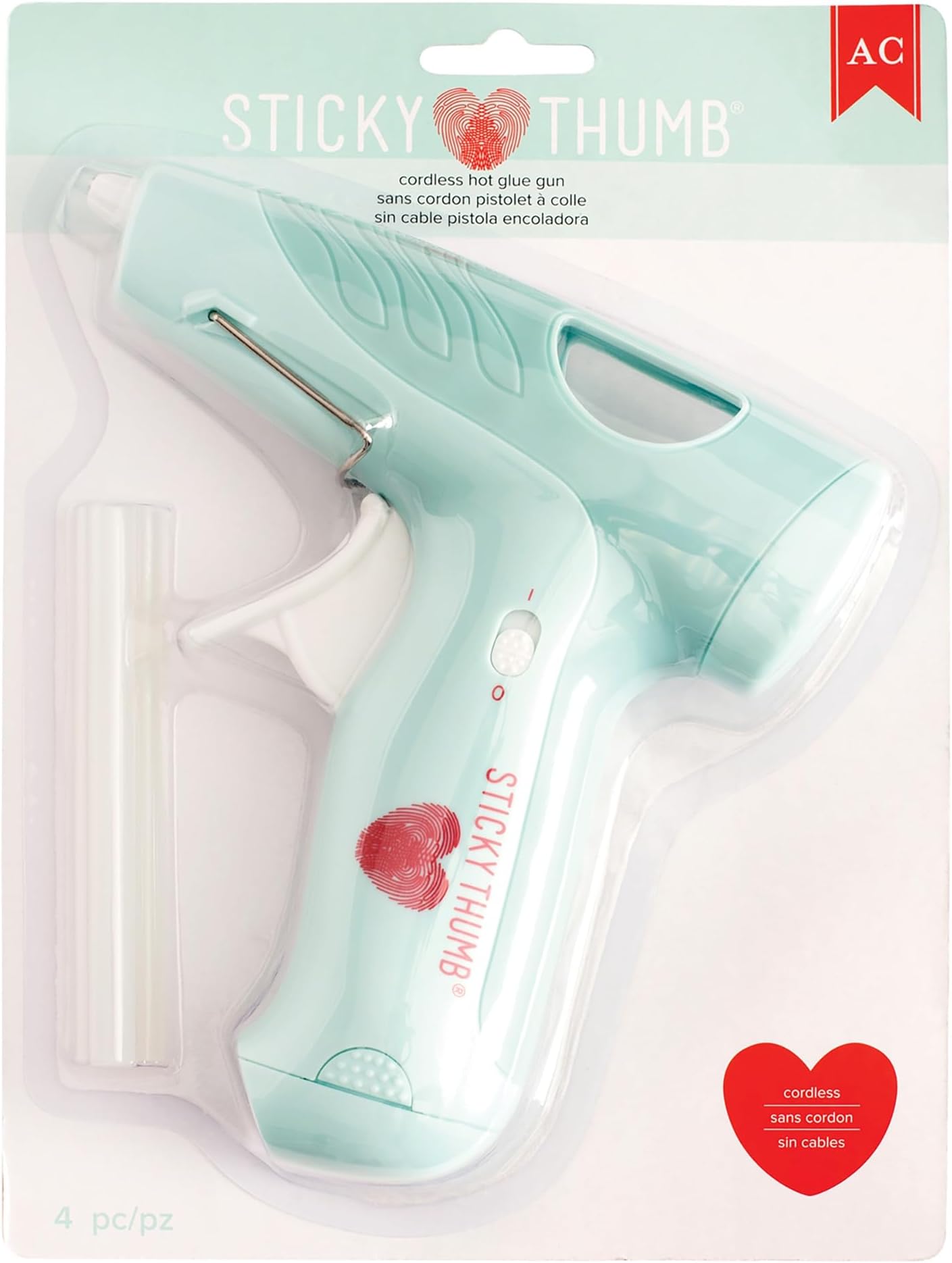 Artemio AMC Sticky Thumb Glue Gun Cordless