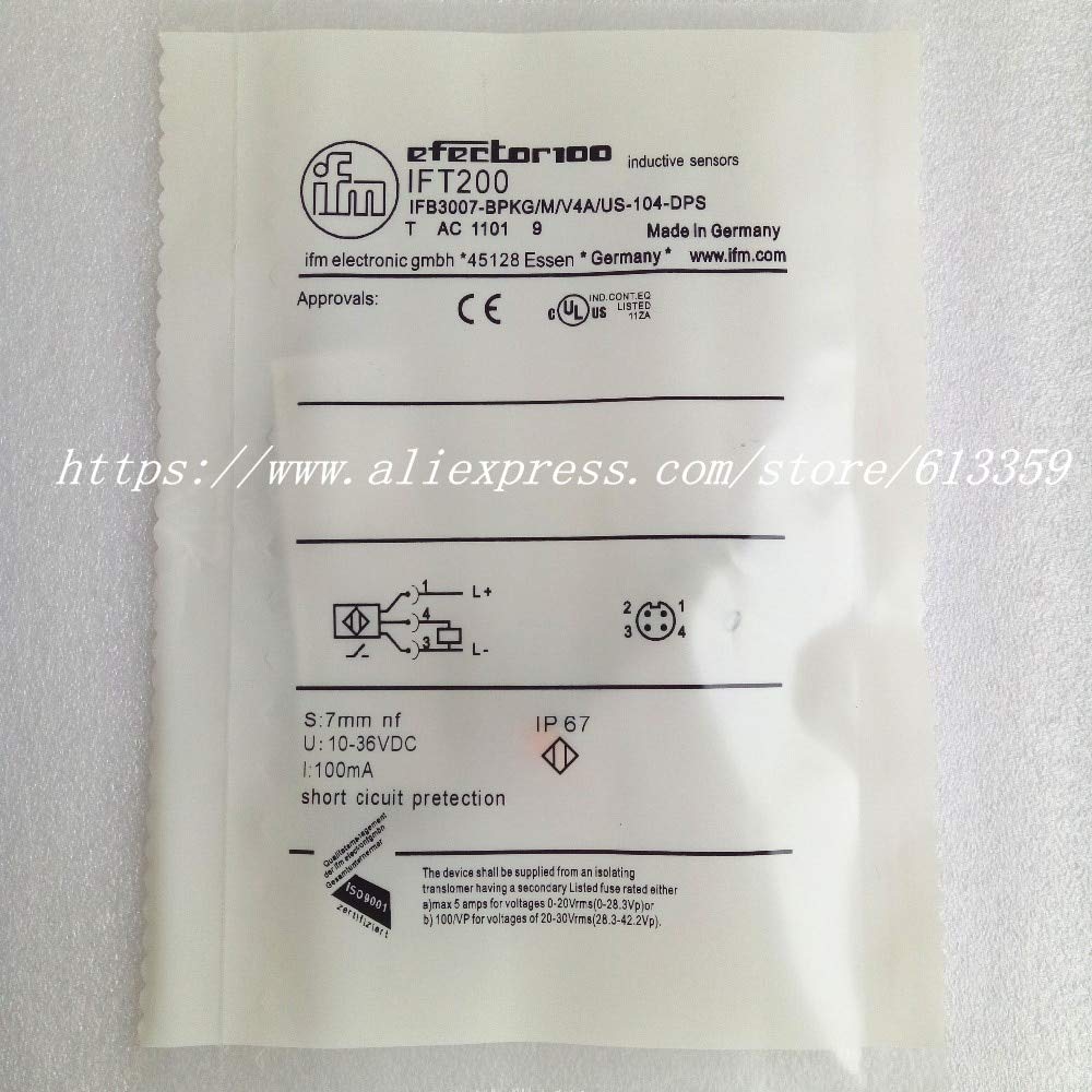 BI2U-EH6.5-AP6X, Inductive, Proximity Sensor, UPROX Ø 6.5 mm Smooth Barrel Flush, Sn - 2mm, DC 3 Wire NO PNP, Cable