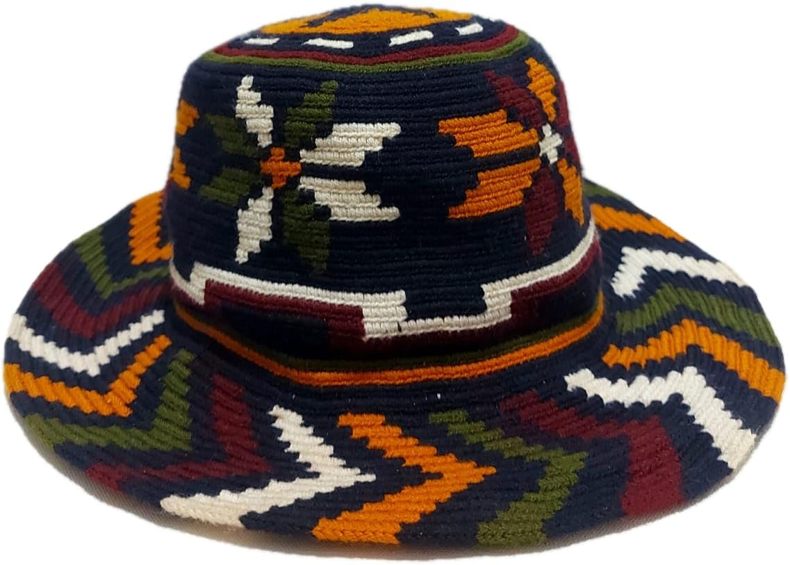 Women’s Cotton Sun Hat – Foldable Wide Brim Bucket Hat for Gardening, Beach, Travel & Summer Outdoor Protection Multi