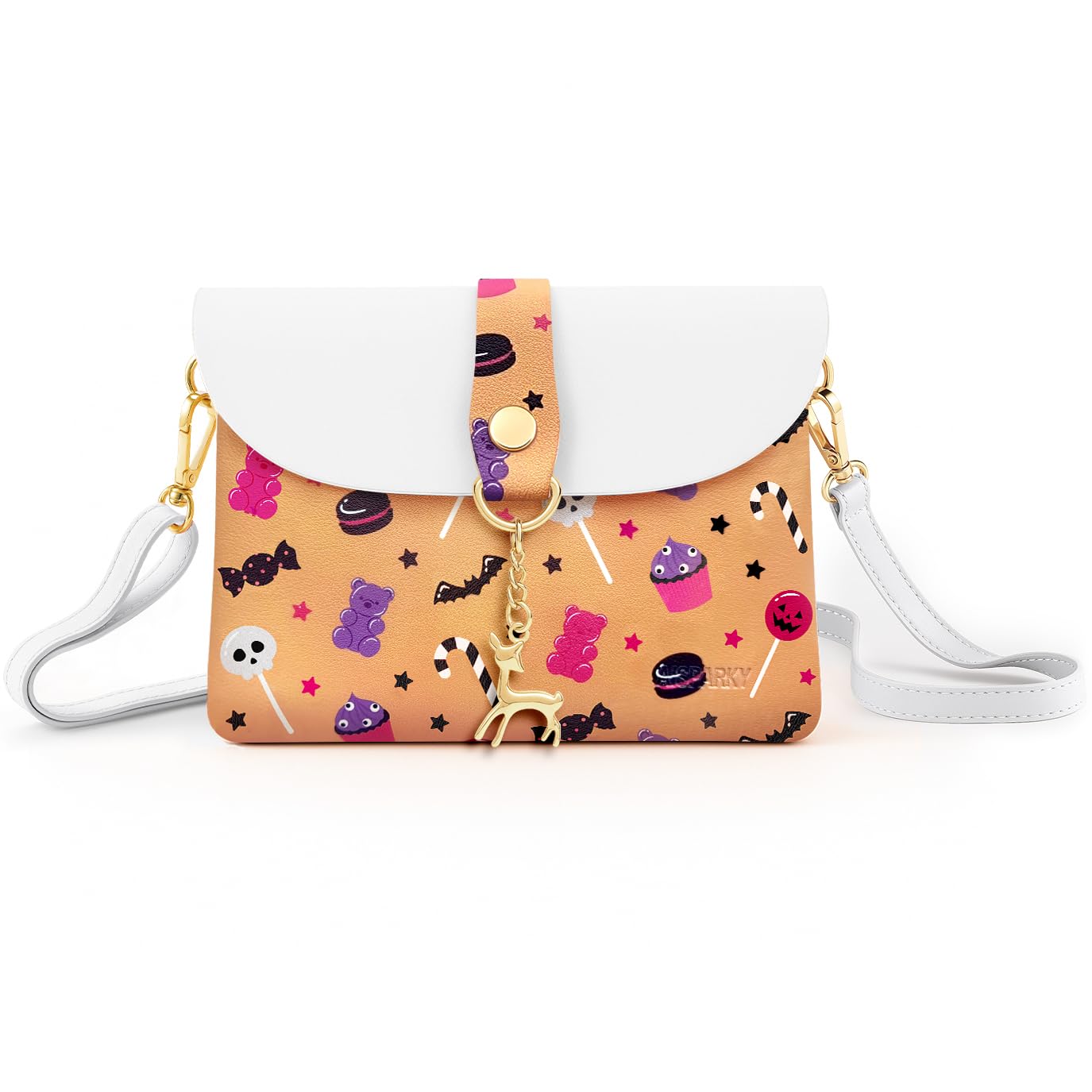 AISPARKY Small Crossbody Purse for Girls Shoulder Bag with Adjustable Strap