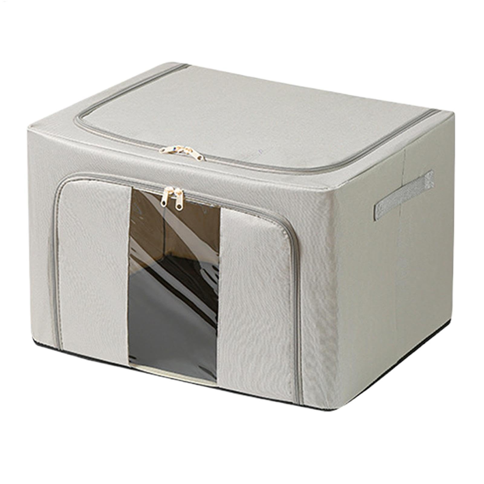 Boîtes à vêtements pliables en tissu Oxford multicolore avec cadre en acier