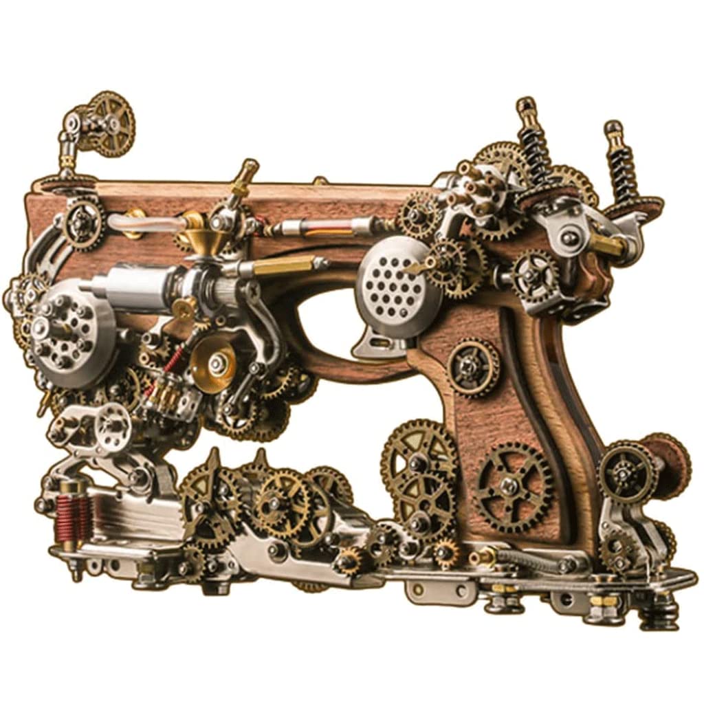 Puzzle 3D per adulti, puzzle 3D in metallo, puzzle 3D creativo in stile steampunk per artigianato, decorazione scrivania, festival