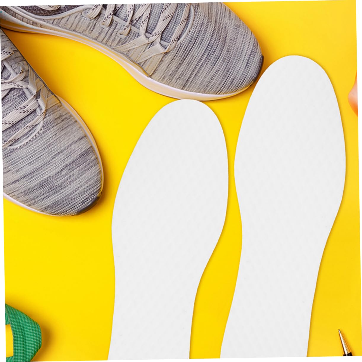 5 series Plantillas Transpirables Que Absorben El Sudor Almohadillas Para Zapatos Plantillas Forros Insertos Para Zapatillas Insertos Para De Mujer 20 pares*5