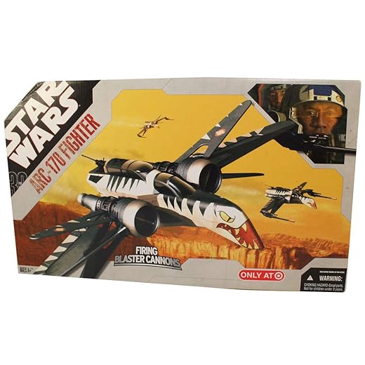 Star Wars Clone Wars ARC-170 Fighter Vehicle