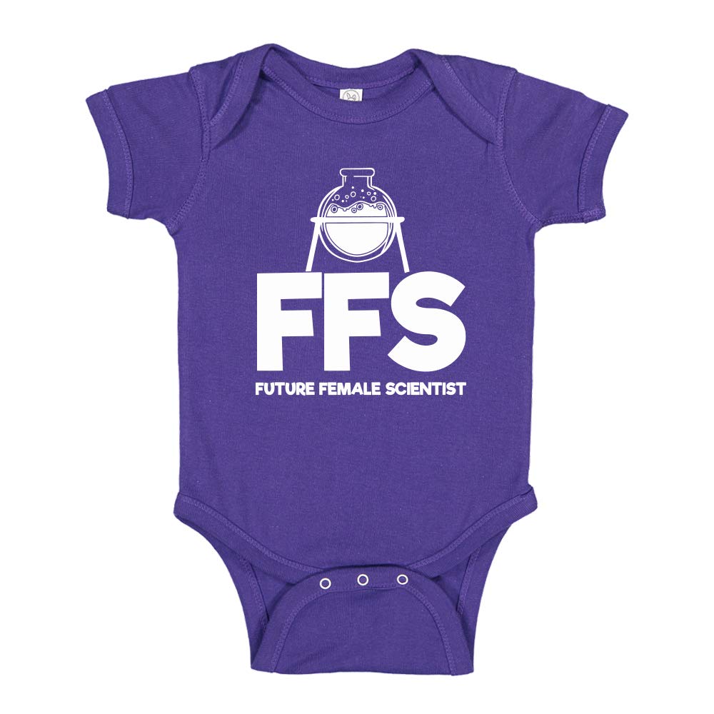 Future Female Scientist Cute Baby Bodysuit/Toddler T-Shirt for The Science Nerd