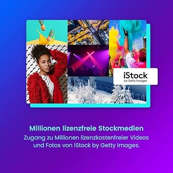 CyberLink PowerDirector 365 - 12 Months Professional Video Editing Program for PC with Green Screen and Thousands of Effects / Photo Show / Film Production / Screen Recorder / Windows [Box]