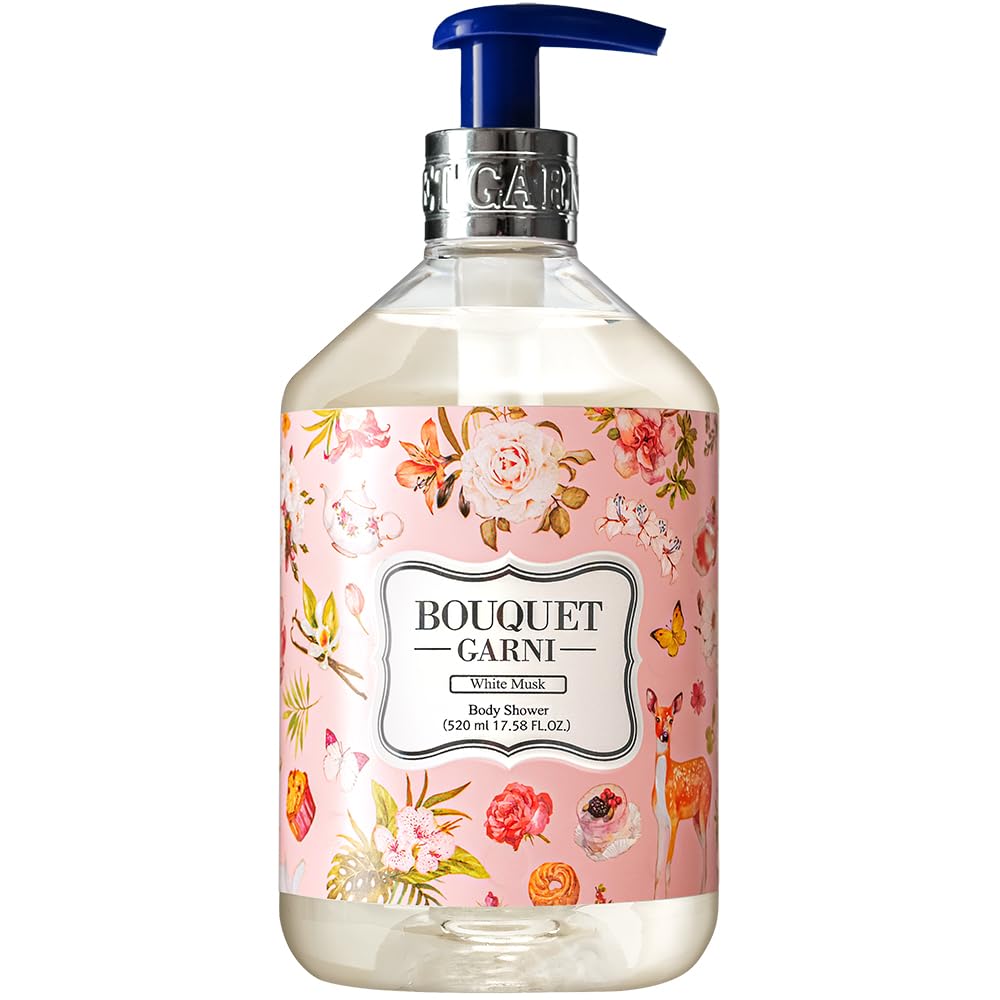 Amazon | [Bouquet Garni]ボディウォッシュホワイトムスク520ml／ 韓国