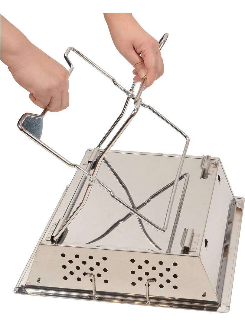 Amazon | ・ ステンレス焚き火台 . . | Alpine DESIGN（アルパイン