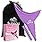 Sunany Female Urination Device, Reusable Female Urinal Silicone Women Pee Funnel Allows Women to Pee Standing Up, The Perfect Companion for Camping,Outdoor,TravelFuchsia (Light Purple)