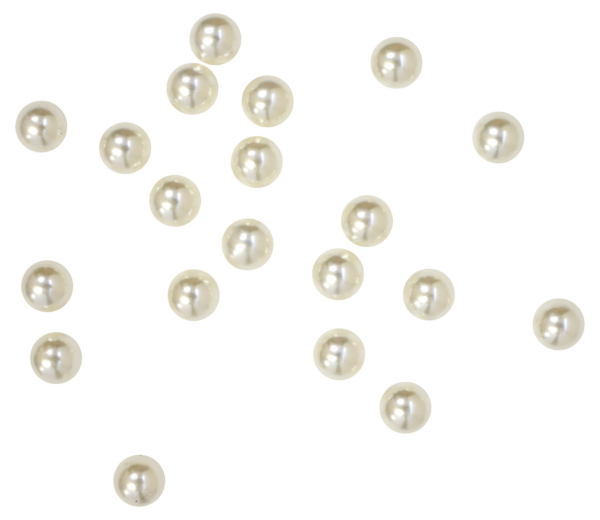 Sofia F-67 Accessory Parts, No Holes, Pearl, Approx. Diameter 0.2