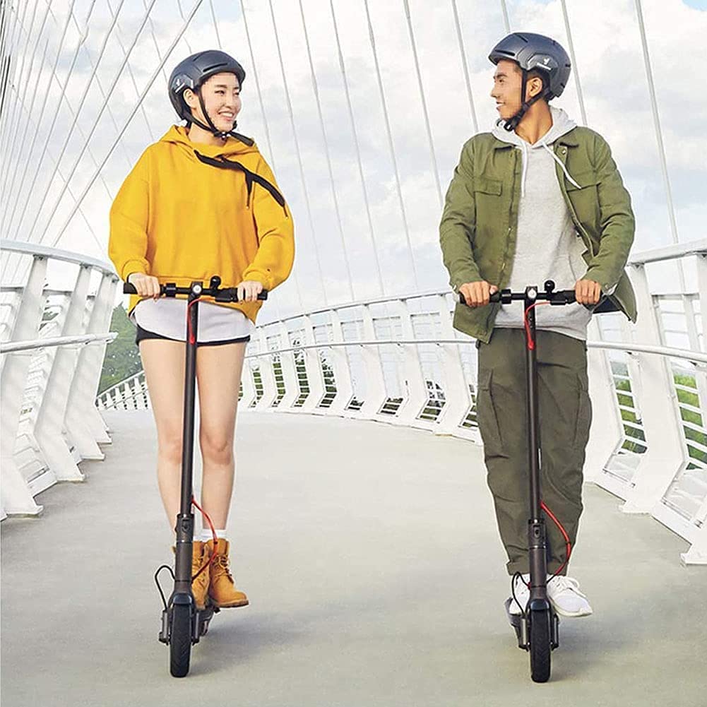 Roue complète pour Scooter électrique, 8 pneus Solides antidéflagrants 1/2X2, sans Entretien, résistant à l'usure et antidérapant. Conception en nid d'abeille, Pneu Non Gonflable