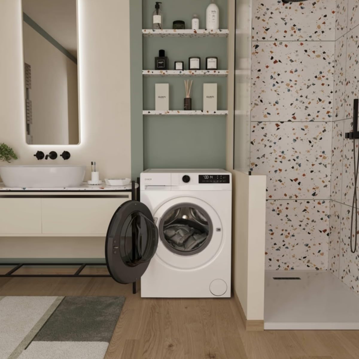 Lave-linge séchant GWD485SB6-S