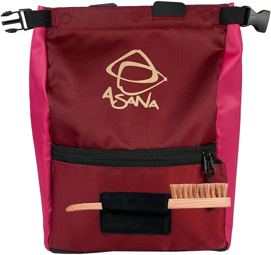 Asana Huckit Bucket Bouldering Chalk Bucket with Open Lock Technology