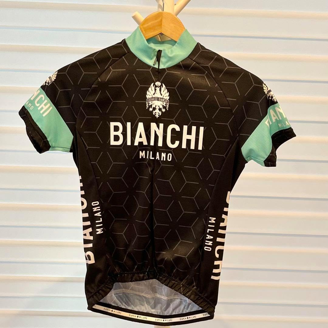 BIANCHI サイクルジャージビアンキサイクルウールジャージ