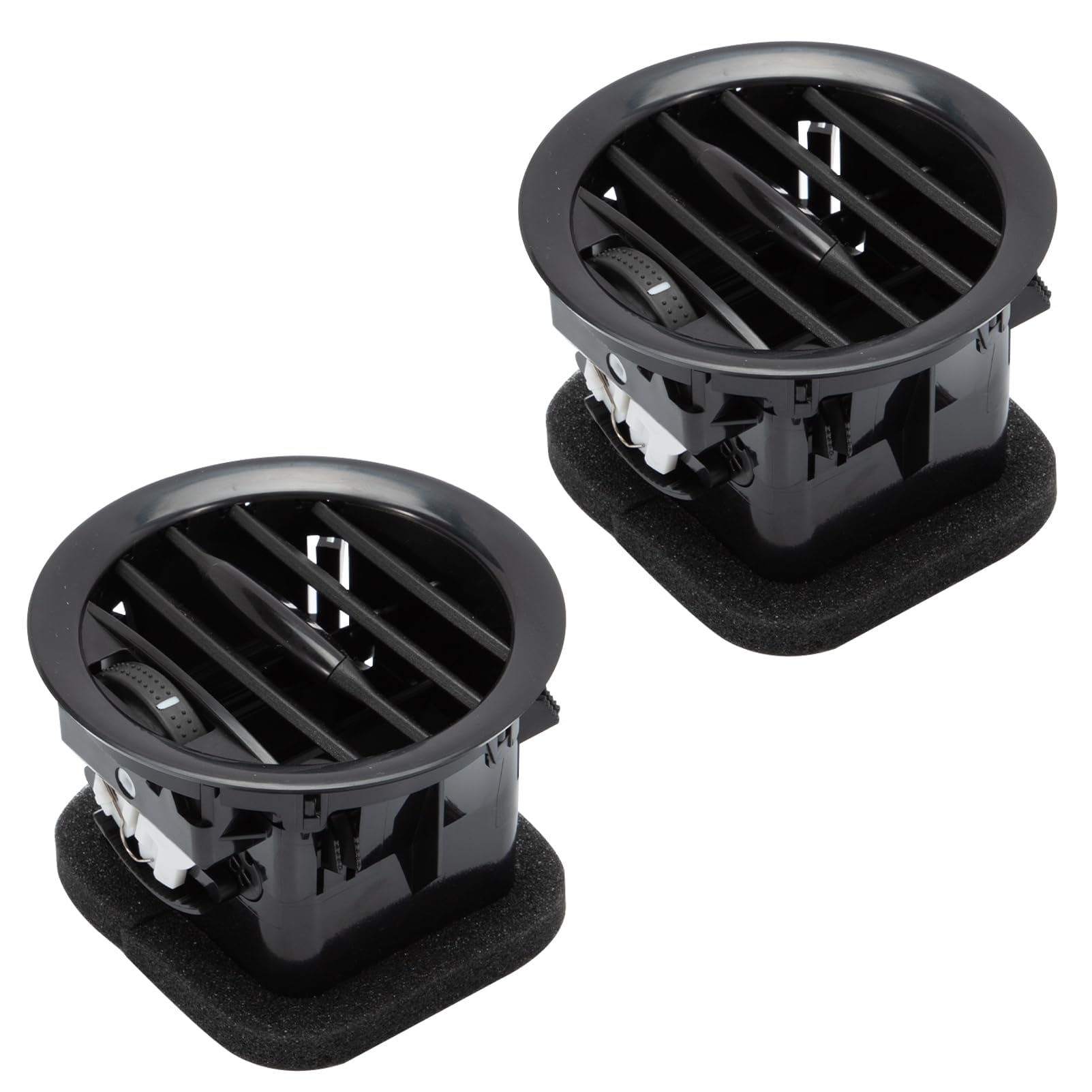 2pacs 13417363 Bocchette aria Copertura di sfiato dell'aria condizionata per Opel Adam 2013-, Corsa D 07-15 bocchetta ventilazione griglia ventilazione 13180765 13180868