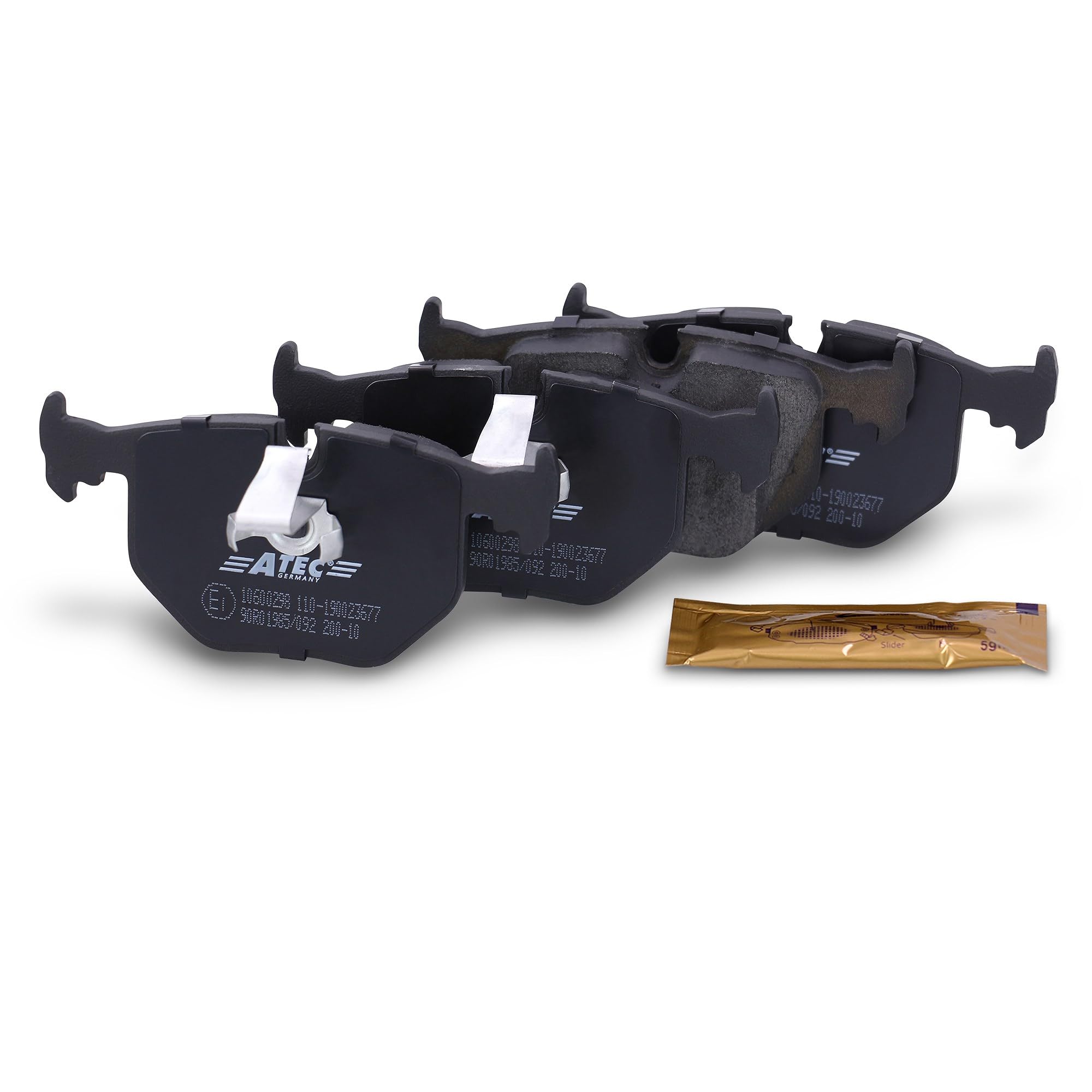 ATEC GERMANY Juego de frenos eje trasero incl. discos de freno Ø 320 mm ventilados+pastillas de freno traseras BMW Serie 3 (E46), Serie 3 Convertible (E46), Serie 3 Coupé (E46), Serie 3 Touring (E46)