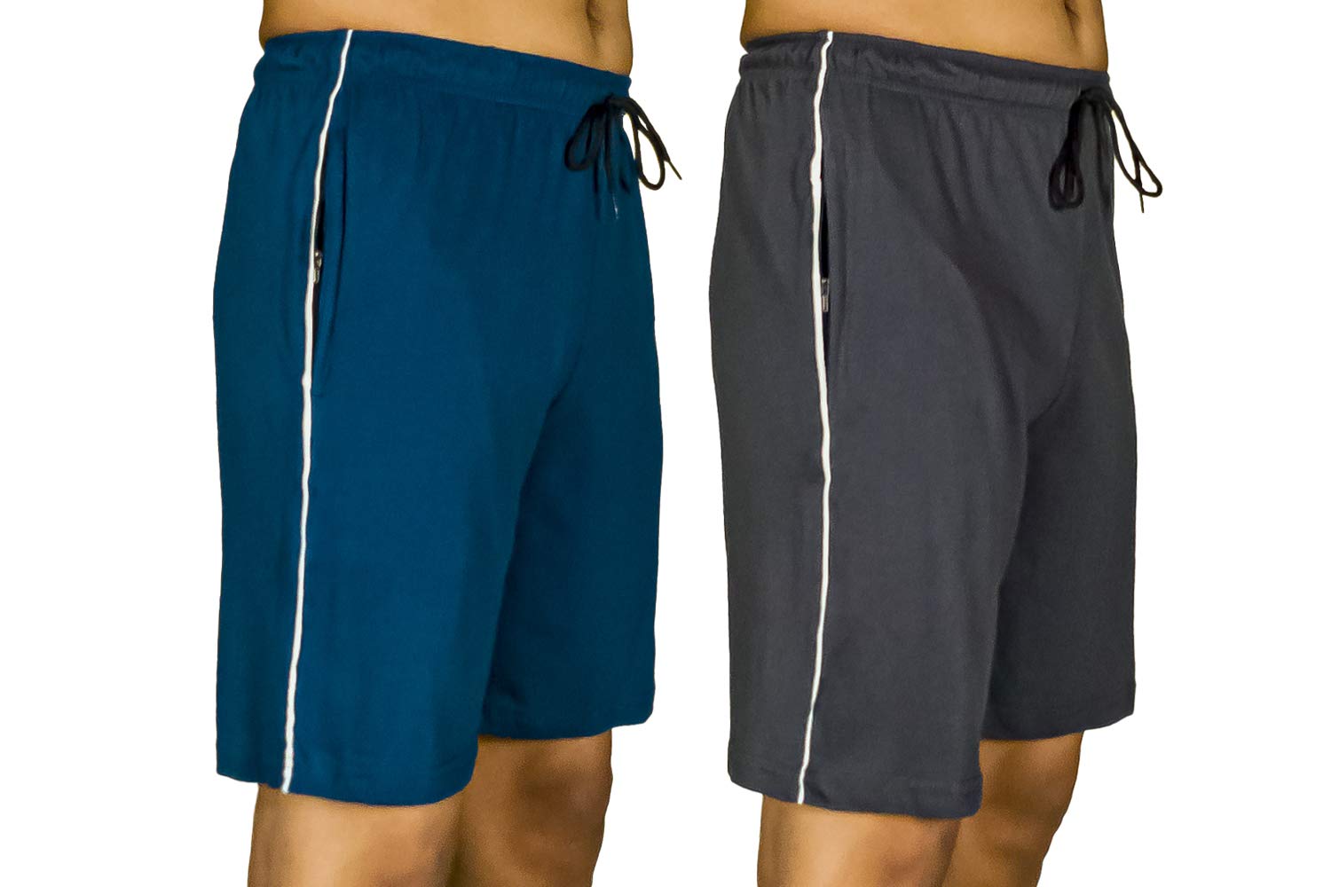0-DEGREEMen's Regular Fit Shorts with Pocket Multicolor
