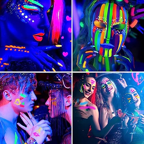 Colori Eyeliner Neon Uv Trucchi Fluo Eyeliner