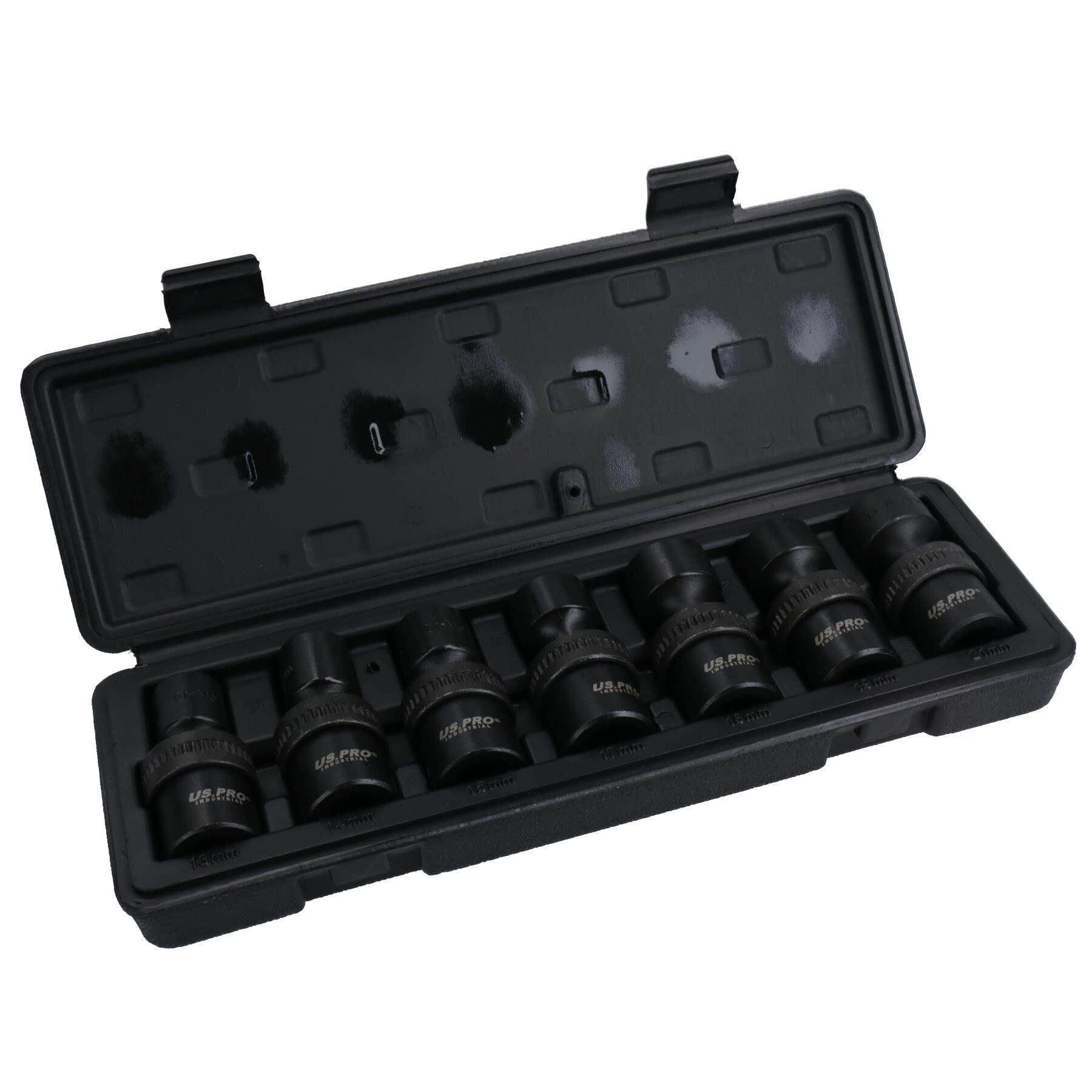 12'' Drive girevole oscillante metrico a impatto superficiale Bussole 13-21mm 7pc 6 lati
