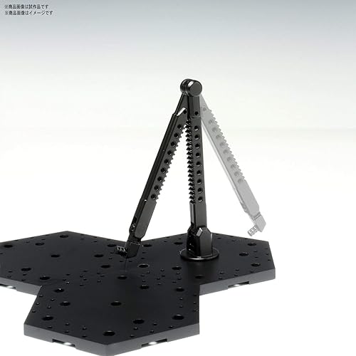 Miniatura 6 de Bandai Hobby - Base de acción negra 4 (1/100) (Caja/15), Bandai ActionBase