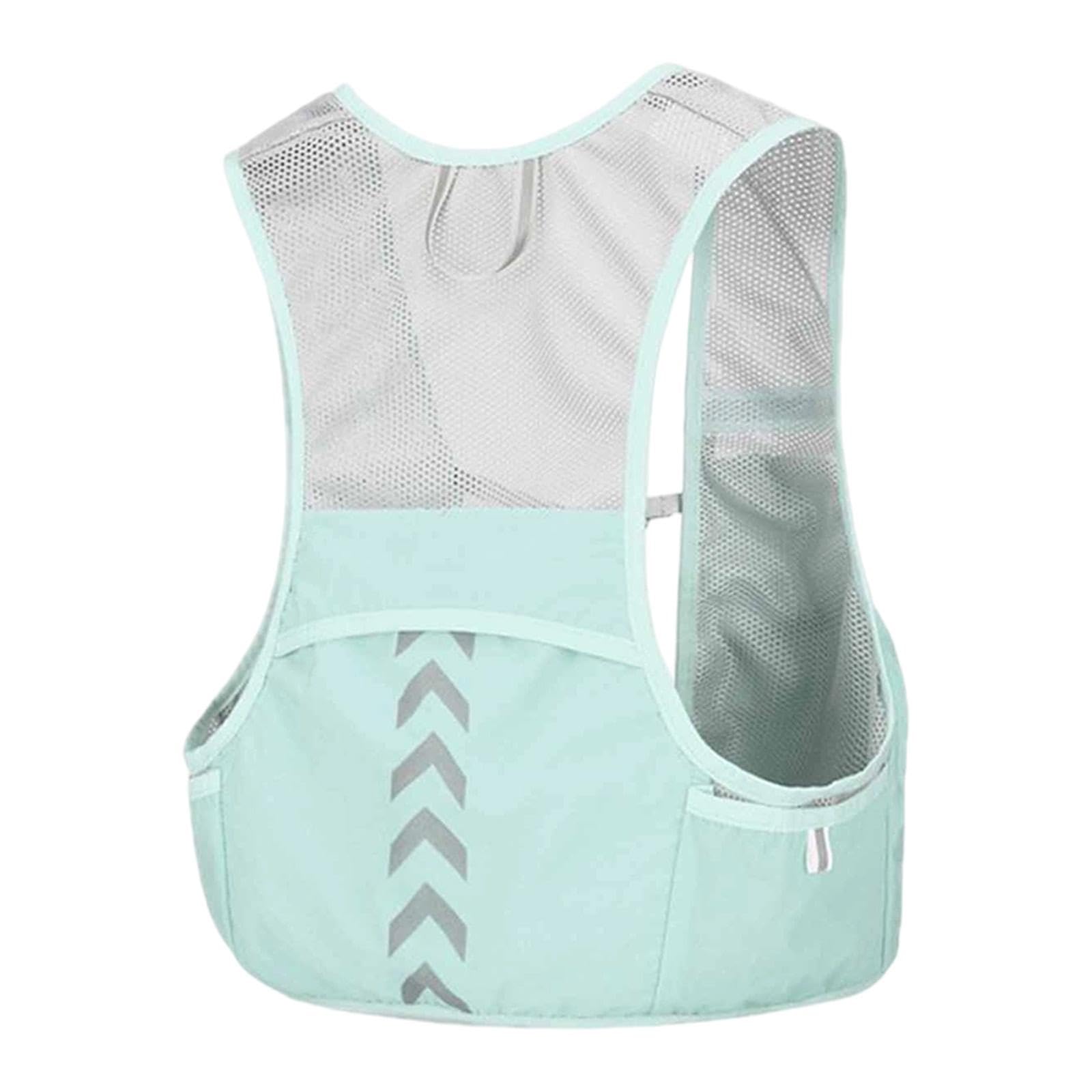 Hydration Backpack Running Vest Trail Running Fishing Lightweight Water Pack Light Blue | Hydration Packs | Hiking Backpacks | Camping & Hiking | Outdoor Sports-image-43