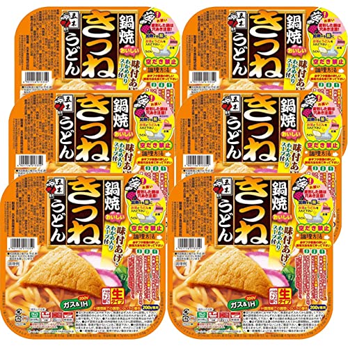 五木食品 鍋焼きつねうどん 210g×12個 - うどん - 商品画像