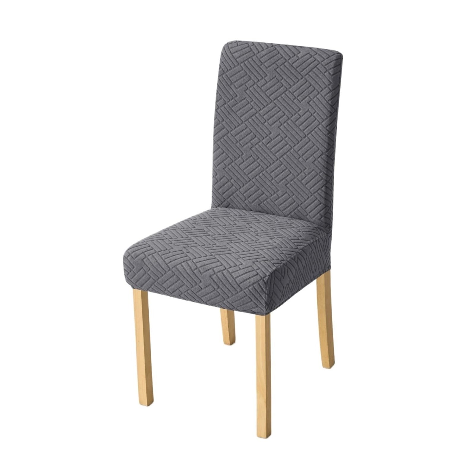 RYQZHHY Chair Cover Elastic Jacquard Chair Cover For Dining Room Thick Dustproof Slipcover