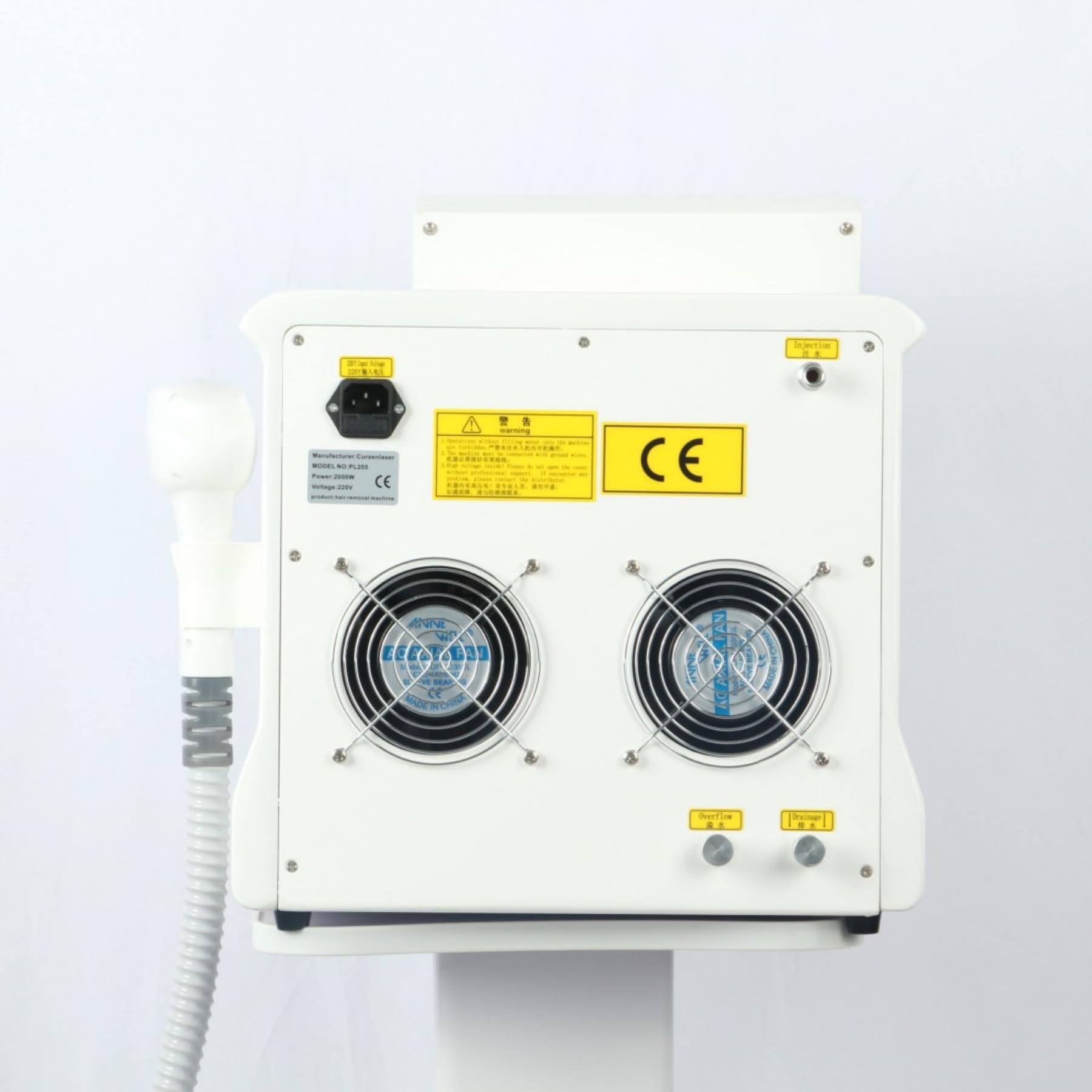 Macchina 808NM 755NM 940NM 1064NM di rimozione dei peli del corpo del laser del titanio del ghiaccio del diodo professionale dell'attrezzatura di alessandrite 4-onda permanente