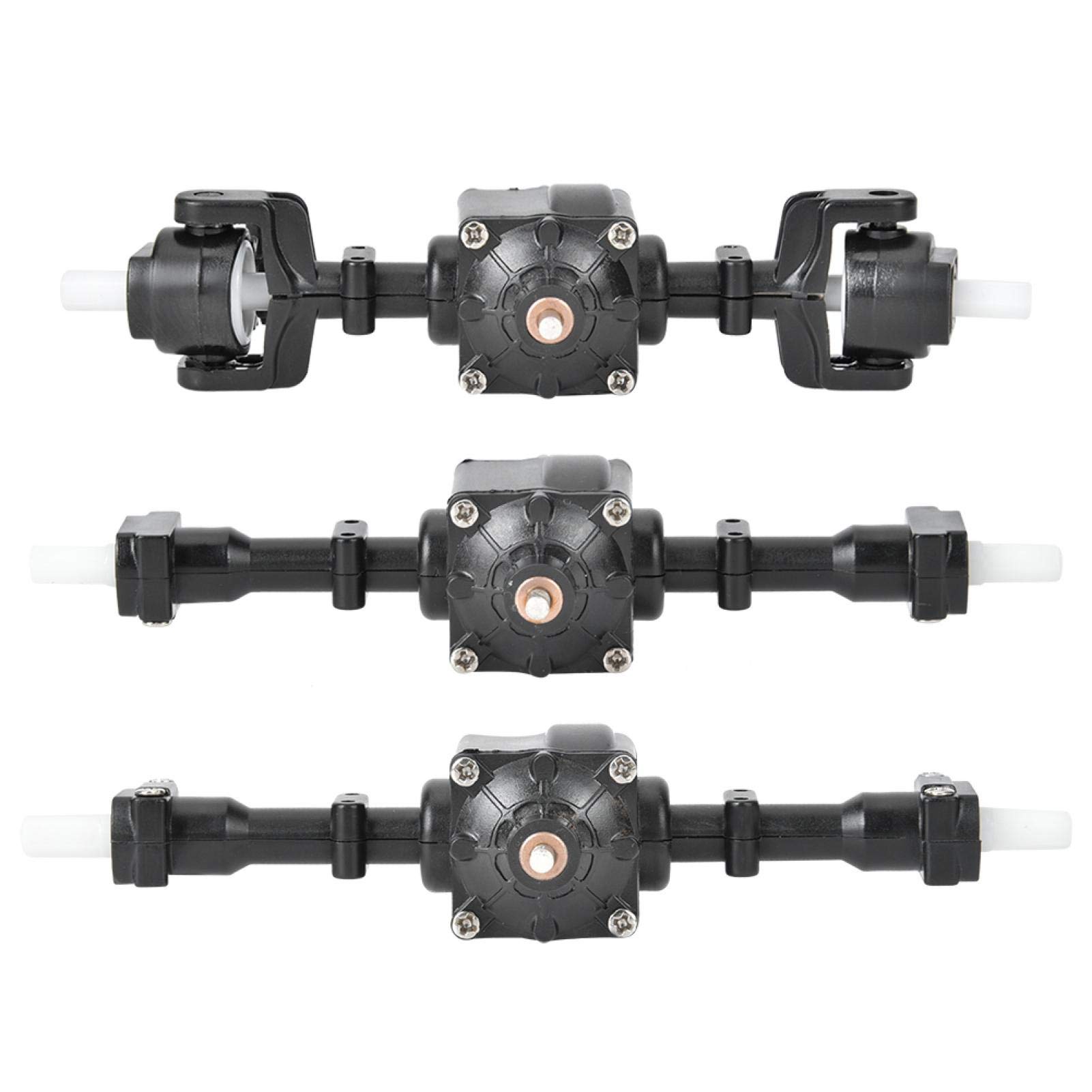 Demeras RC Speed Front Axle , 1/16 Scale Drive Shaft Axle , Upgraded Differential Speed Rock Crawler Parts for RC Car WPL