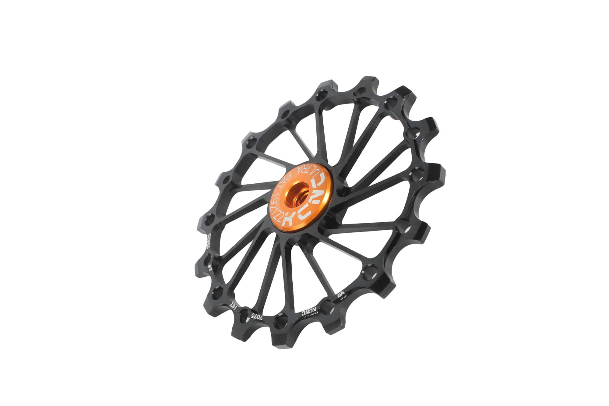 KCNC Road Mountain Bike Rear Derailleur Oversized Pulley 16T for Shimano/Sram/Campy OSPW use (Black)