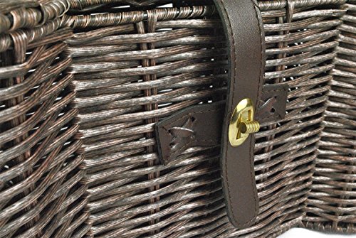 Image of DII Bone Dry Small Wicker-Like Bone Shape Storage Basket, 18x11x7.5, Pet Organizer Bin for Home Decor, Pet Toy, Blankets, Leashes and Food