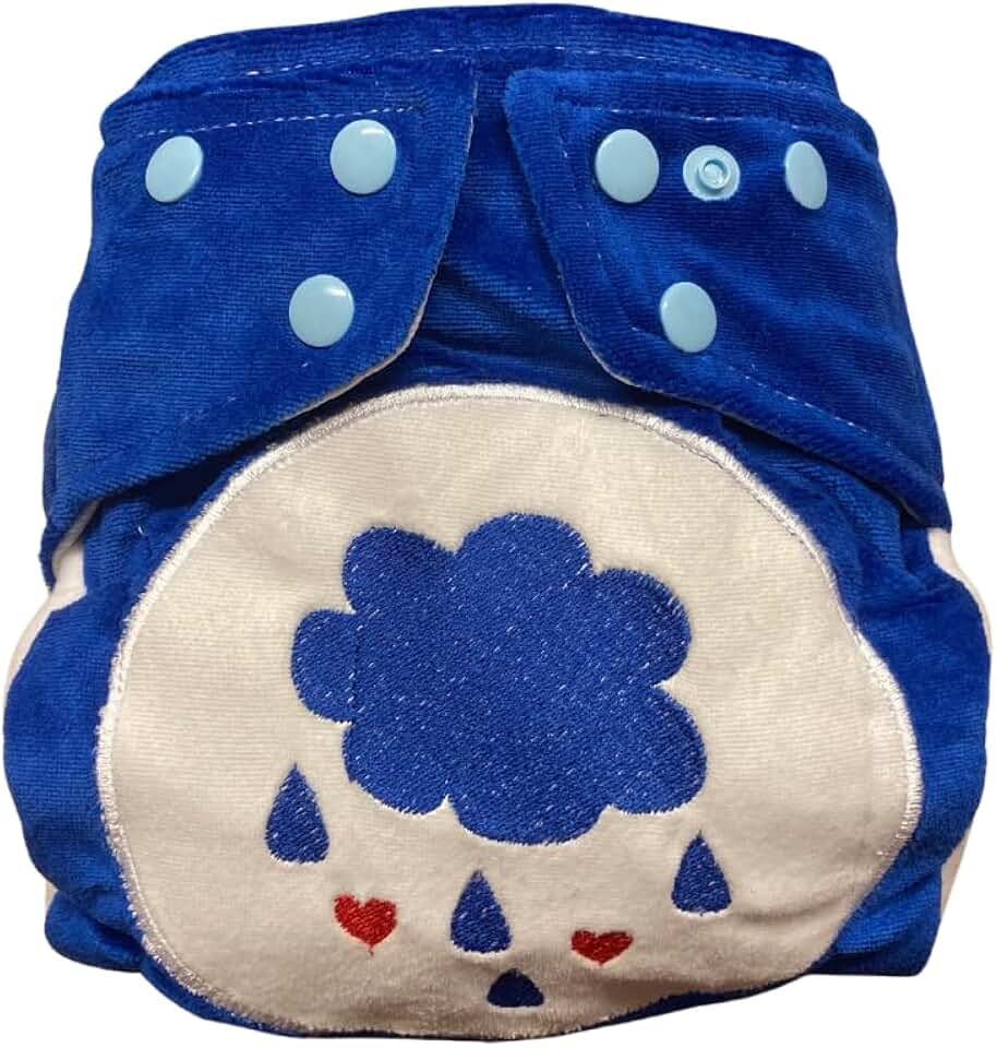 Fralda Ecológica AURORINHA SUSTENTÁVEL Pocket Ursinhos Coloridos Tamanho Único 4kg/18kg (Azul)