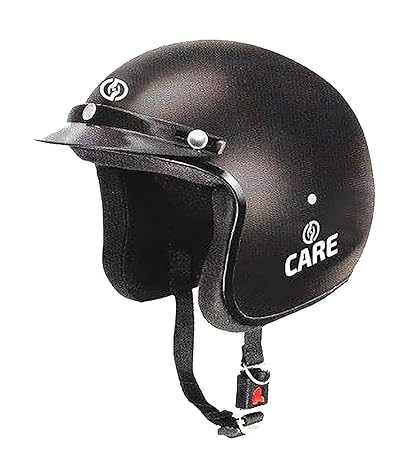 Care Half Face Helmet - Black L (57-59 cm)