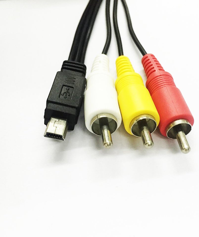 Mini USB to RCA Composite Cable for Gopro HERO3 (Donot compatiable with Any Other Camera/Camcorder)