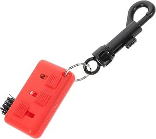 Cabilock 3 in 1 Retractable Golf Brush for Golf Club Cleaning Portable and Compact the Go Use with Sturdy Bristles