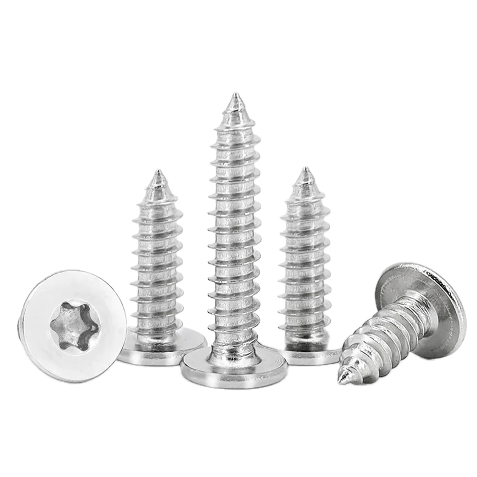 FandWay 100Pcs Torx Self Tapping Screws 304 Stainless Steel - Image 4