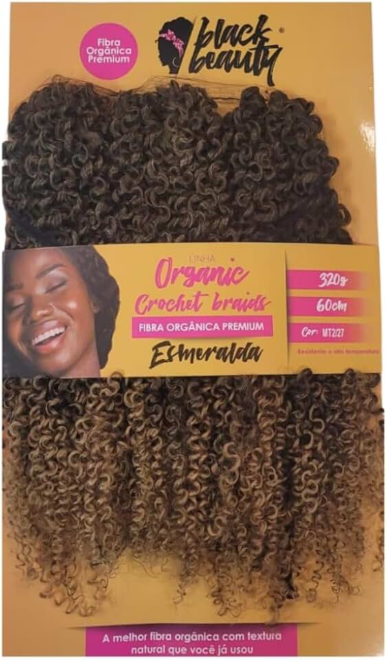 Cabelo Organico Crochet Esmeralda 60cm (T2/27)