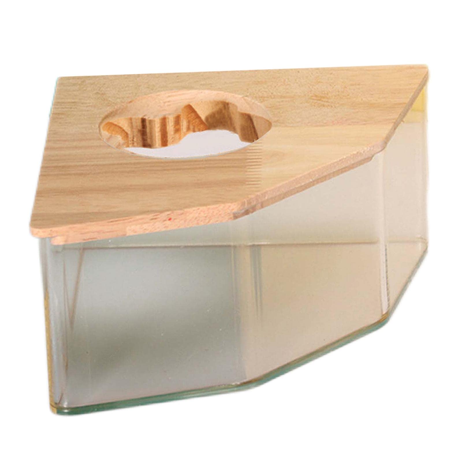 ATORSE™ Hamster Bathroom Shower Bathtub Sand Basin for Rat Rabbit Small Animals Pentagram S|Pet Supplies|Small Animal Supplies|Cages & Enclosure-image-23