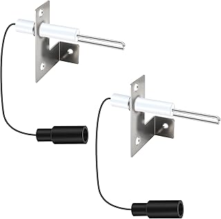 2 Packs 93868 Atwood RV Water Heater Parts, RV Spark & Sensor Electrode 2-prong RV Hot Water Heater Igniter Repair Part For Atwood Emergency Camper Suburban RV Heater